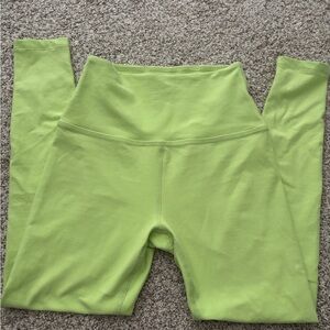 Beyond Yoga Lime Green Leggings — High Waist